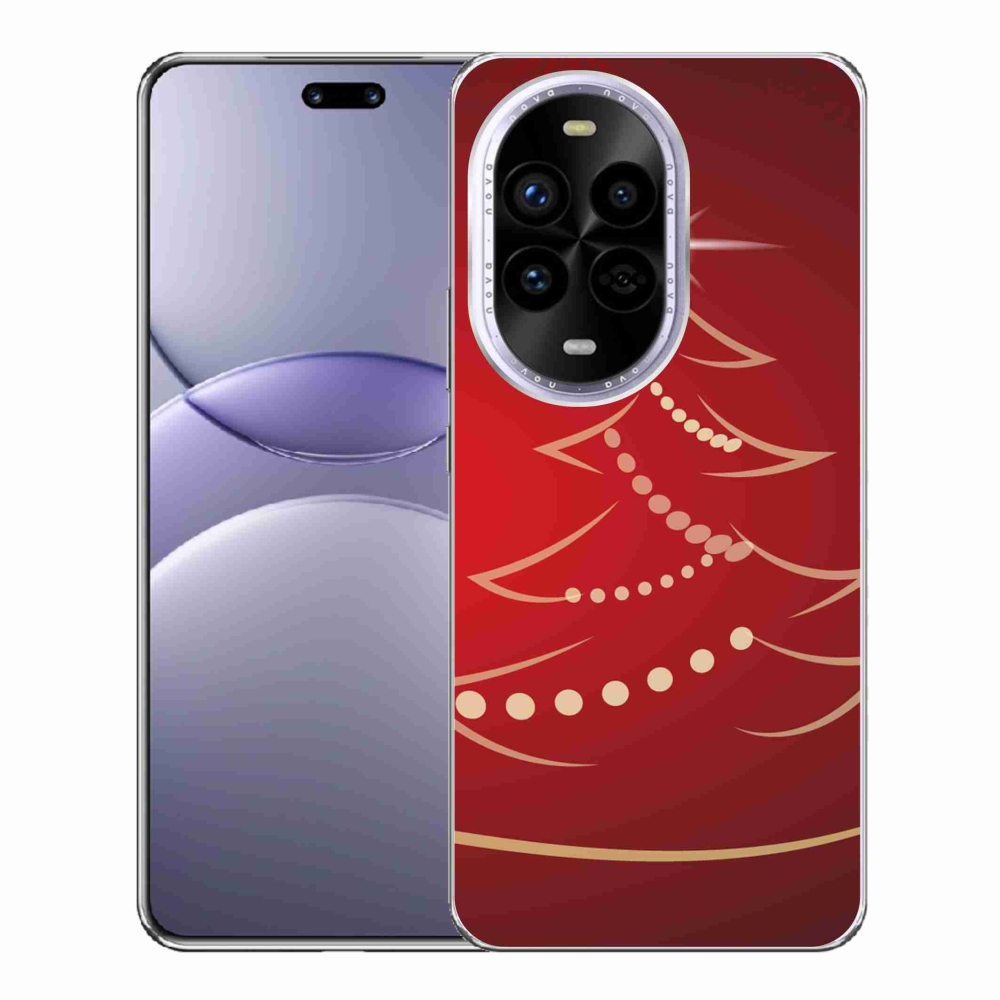Gelový kryt mmCase na Huawei Nova 13 Pro 5G - kreslený vánoční stromek