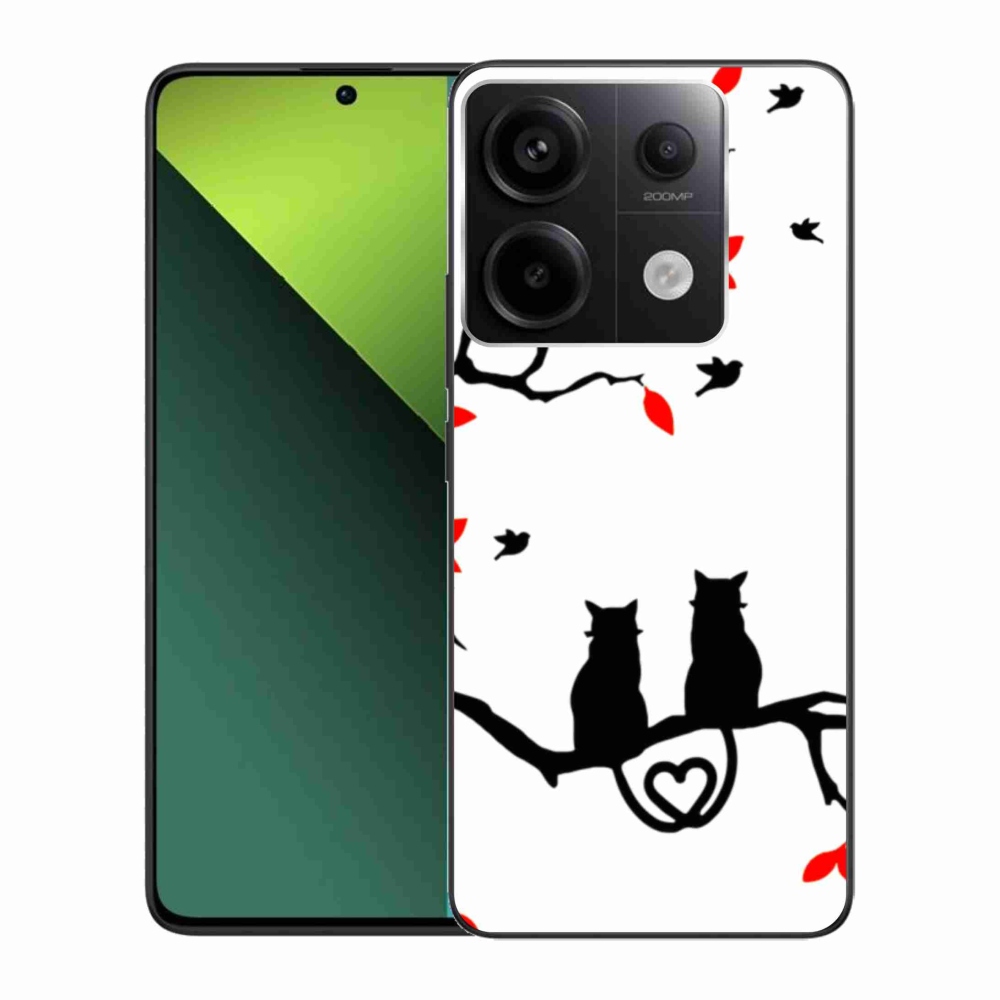 Gelový kryt mmCase na Xiaomi Redmi Note 13 Pro 5G/Poco X6 5G - kočičí láska