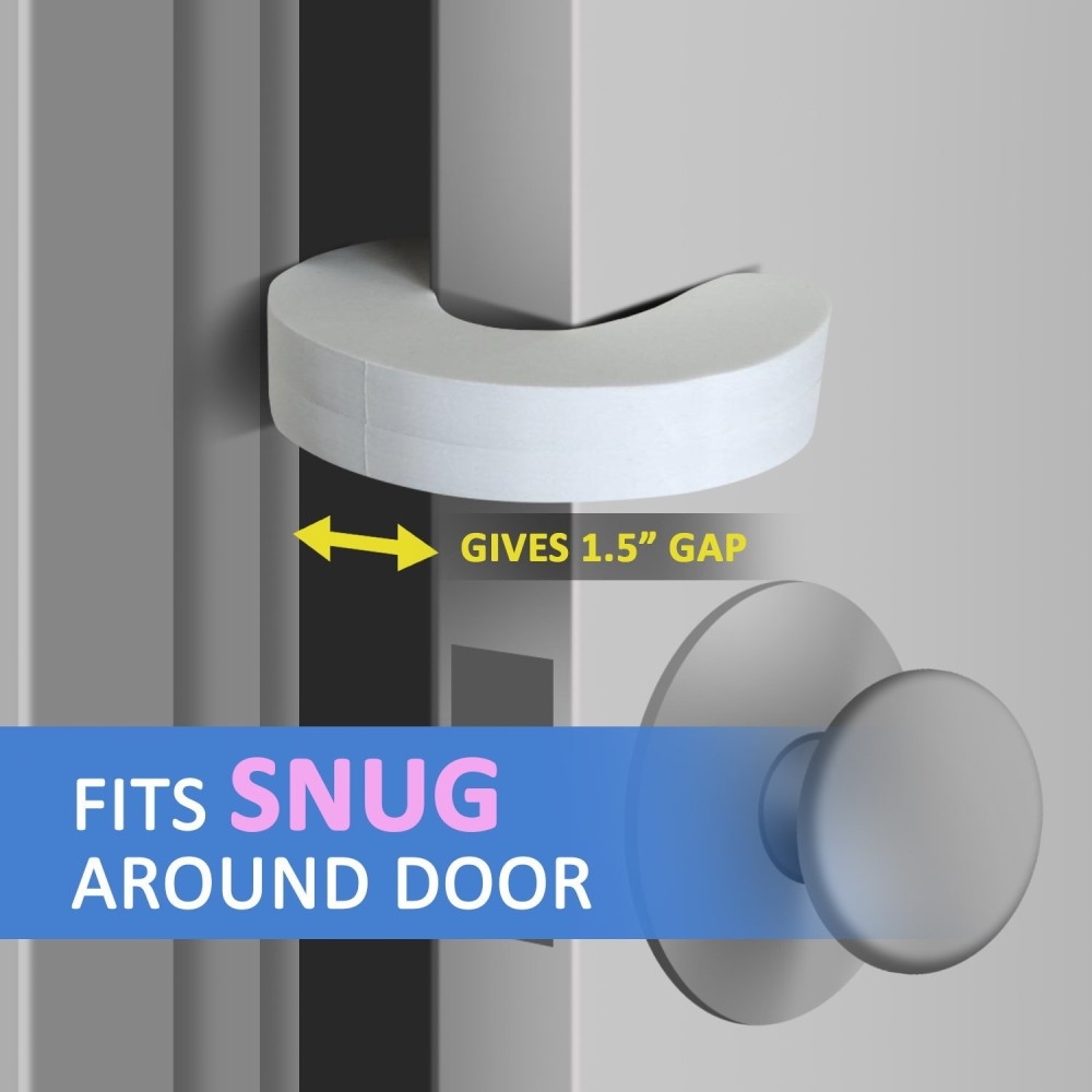 Pěnová zarážka do dveří - šedá