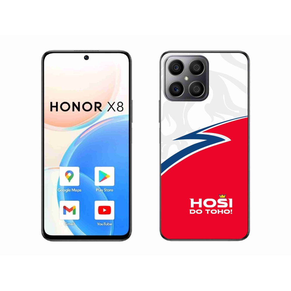 Gelový kryt mmCase na Honor X8 4G - hoši do toho 1
