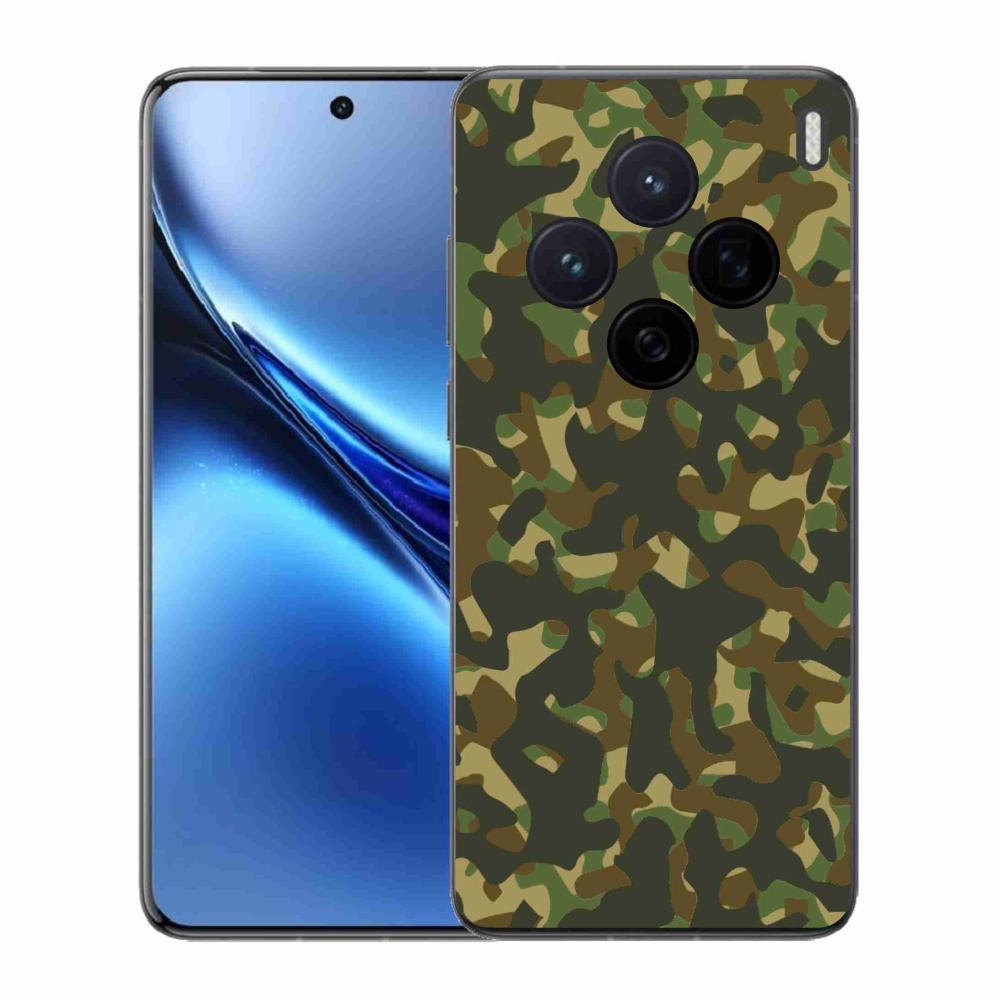 Gelový kryt mmCase na Vivo X200 5G - maskáčový vzor 1