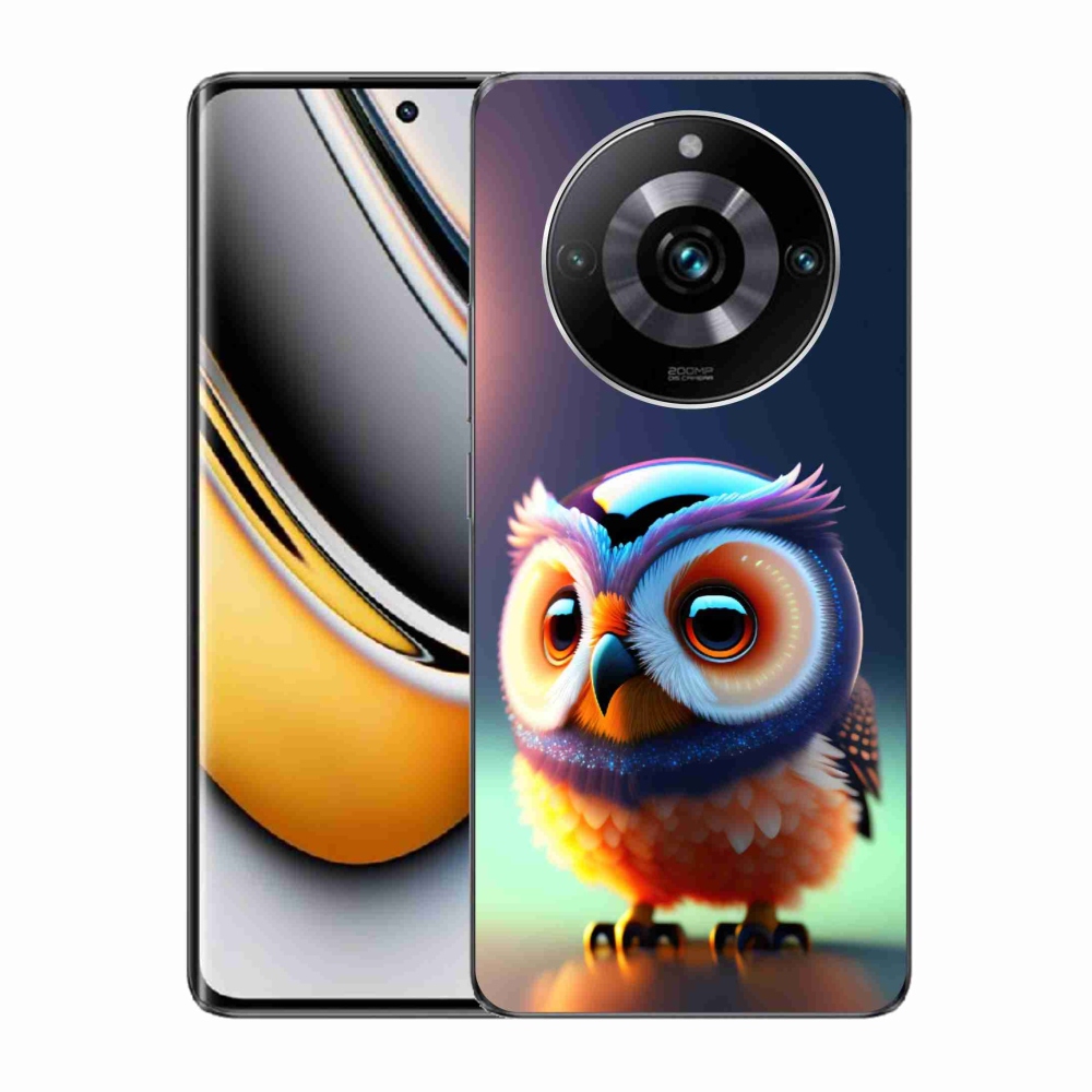 Gelový kryt mmCase na Realme 11 Pro/11 Pro+ - sovička