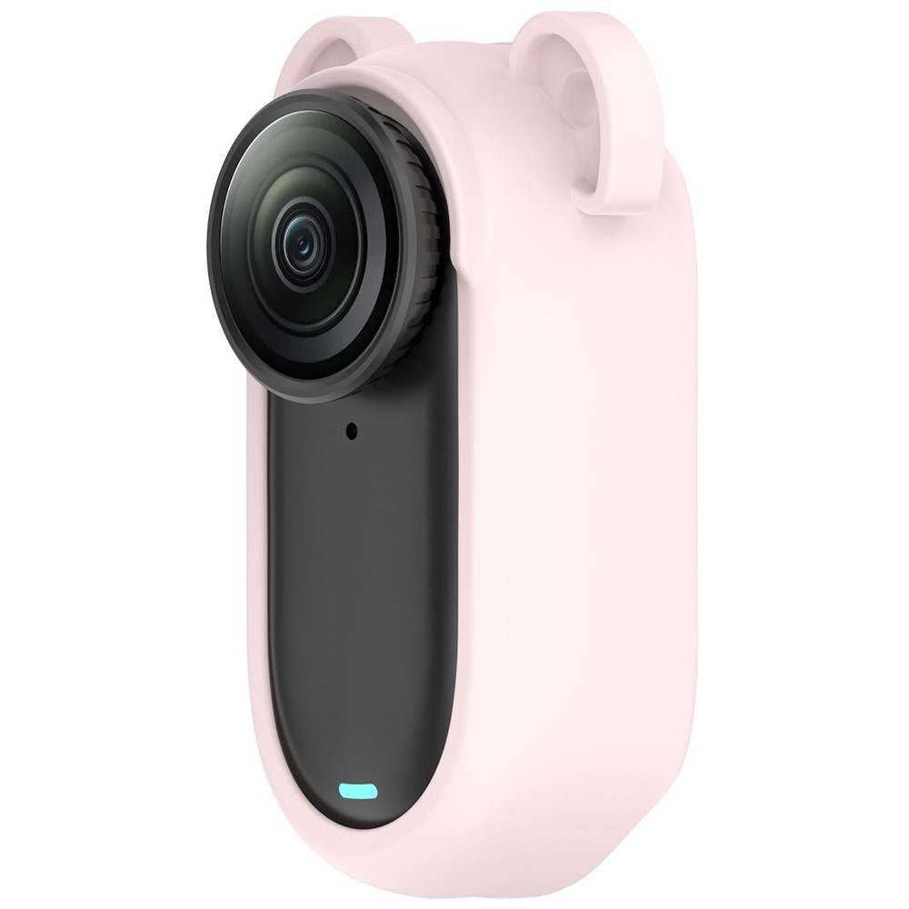 Silikonový ochranný obal pro Insta360 GO 3 / GO 3S - světlerůžový