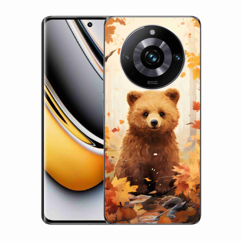 Gelový kryt mmCase na Realme 11 Pro/11 Pro+ - medvěd v lese
