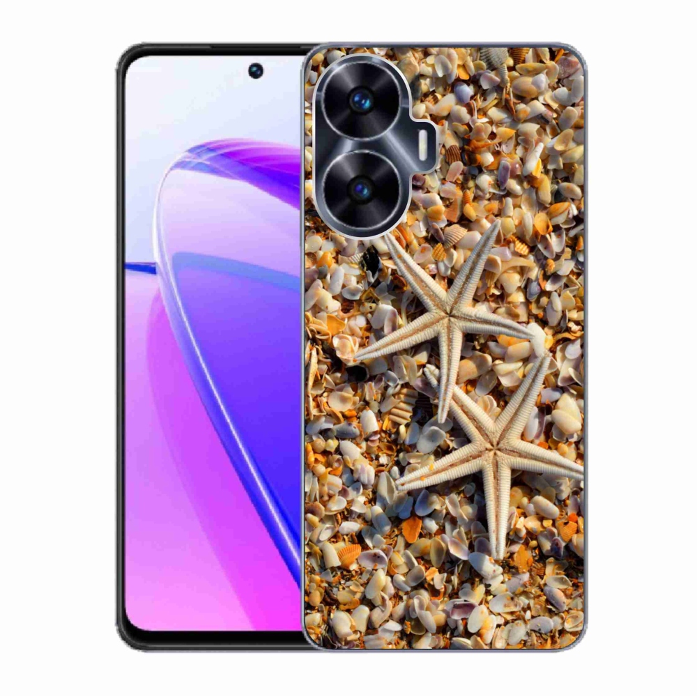 Gelový kryt mmCase na Realme C55 - mořské hvězdice