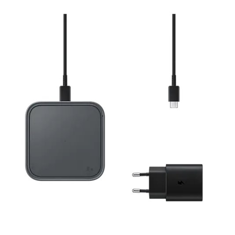 EP-P2400TBE Samsung Podložka pro Bezdrátové Nabíjení Black + Adaptér