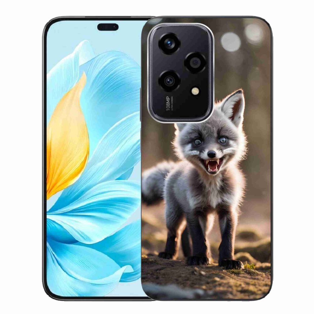 Gelový kryt mmCase na Honor 200 Lite 5G - rozzuřená liška