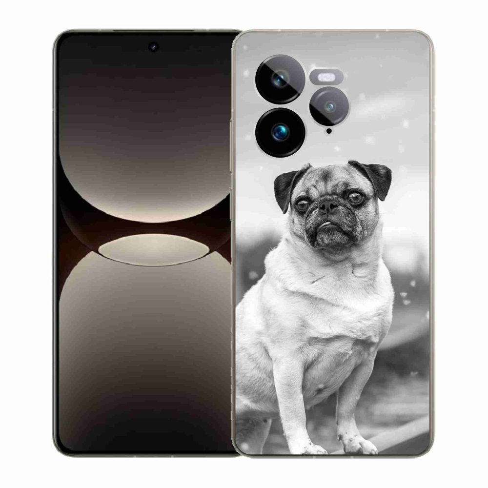 Gelový kryt mmCase na Realme GT 7 Pro 5G - mops