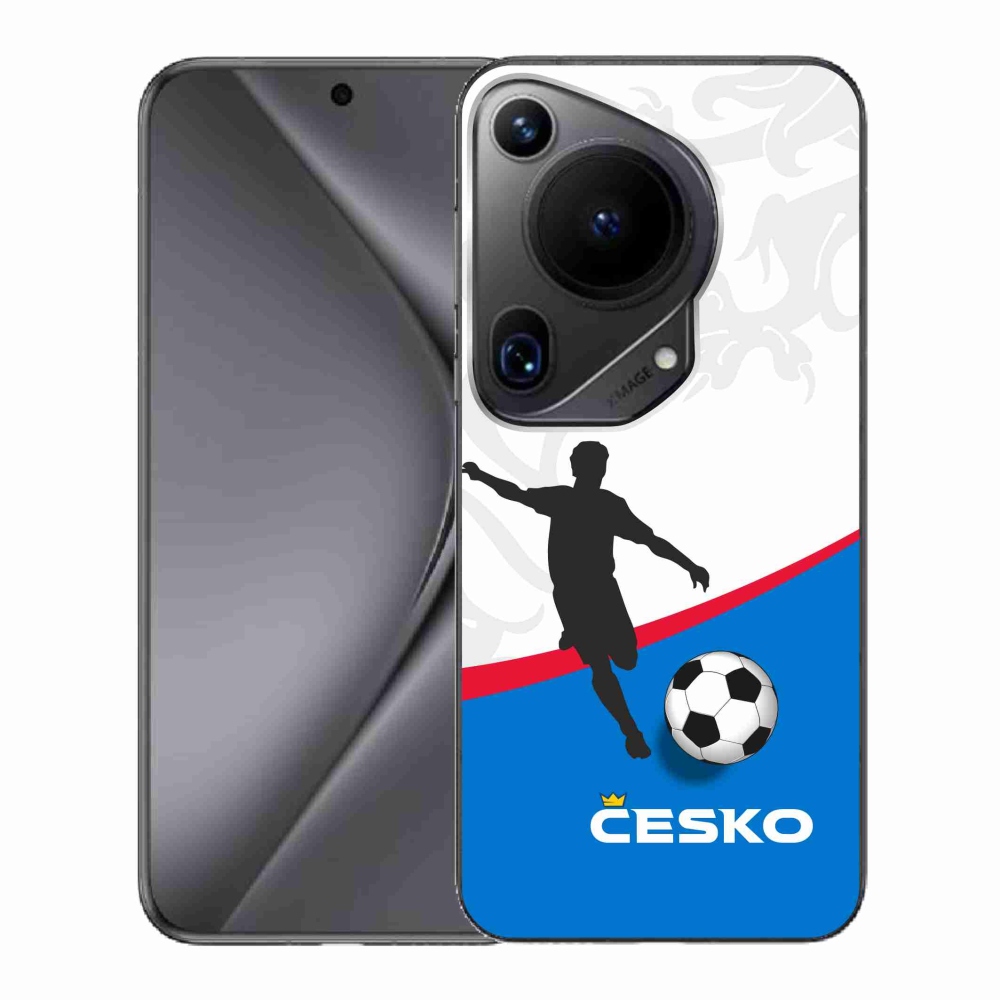 Gelový kryt mmCase na Huawei Pura 70 Ultra - fotbal Česko 1