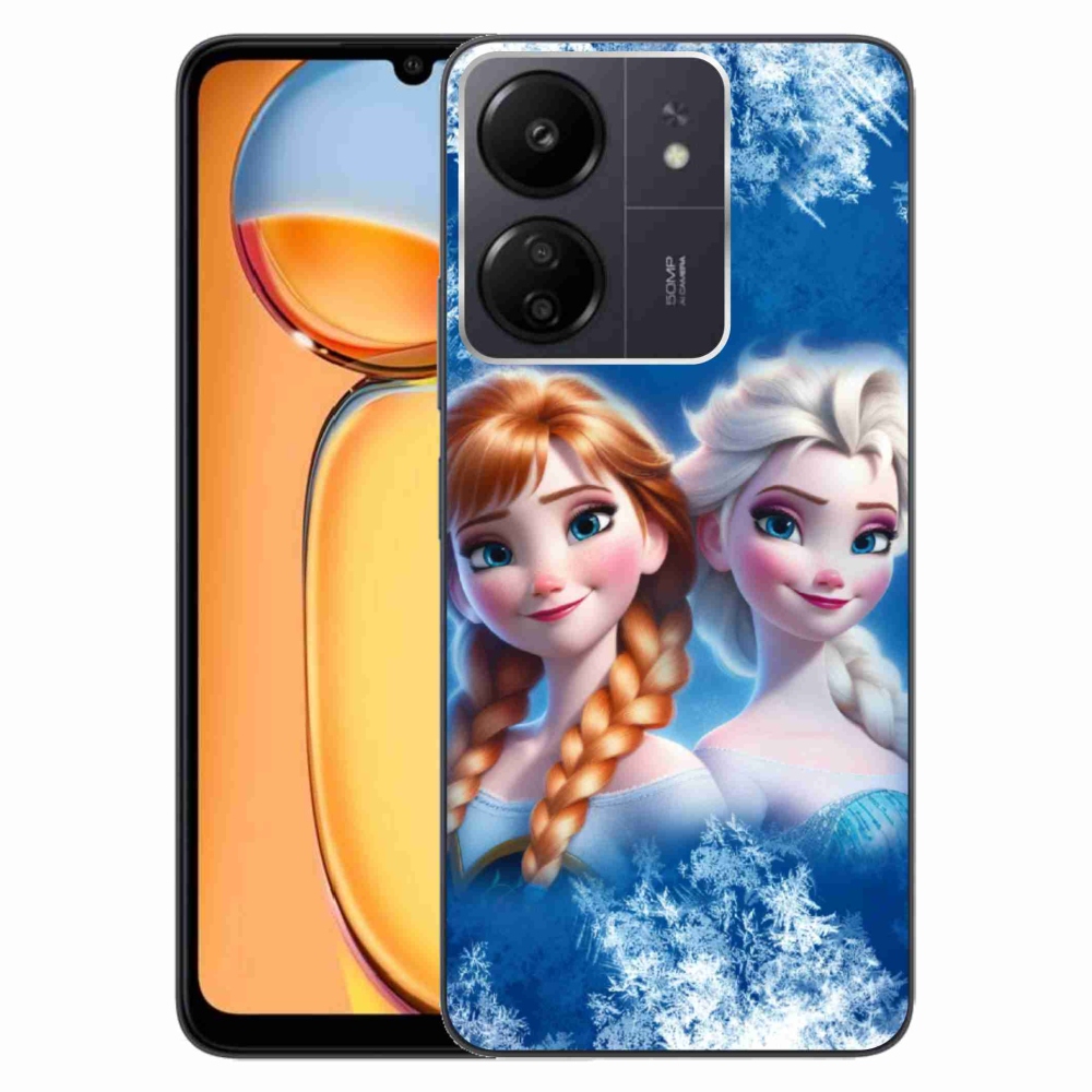 Gelový kryt mmCase na Xiaomi Poco C65/Redmi 13C - ledové království 2