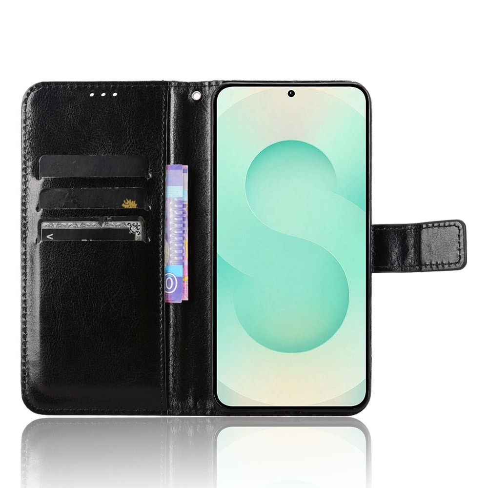 Crazy knížkové pouzdro na Samsung Galaxy S25 Edge - černé