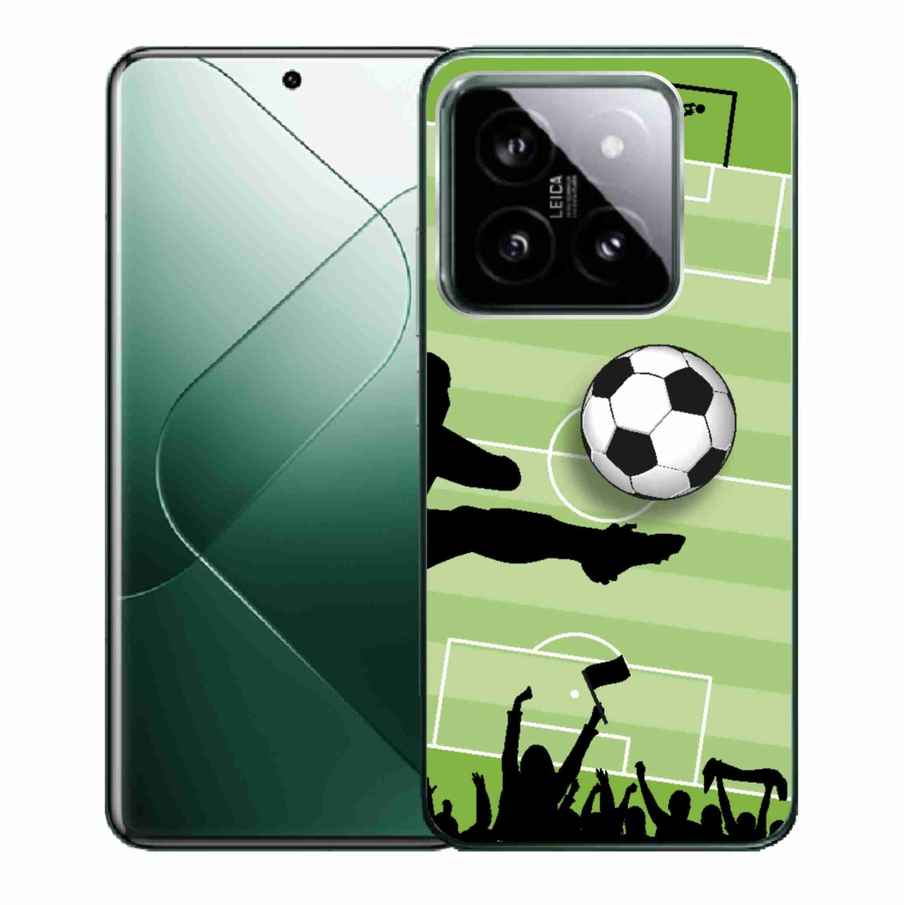 Gelový kryt mmCase na Xiaomi 14 - fotbal 3