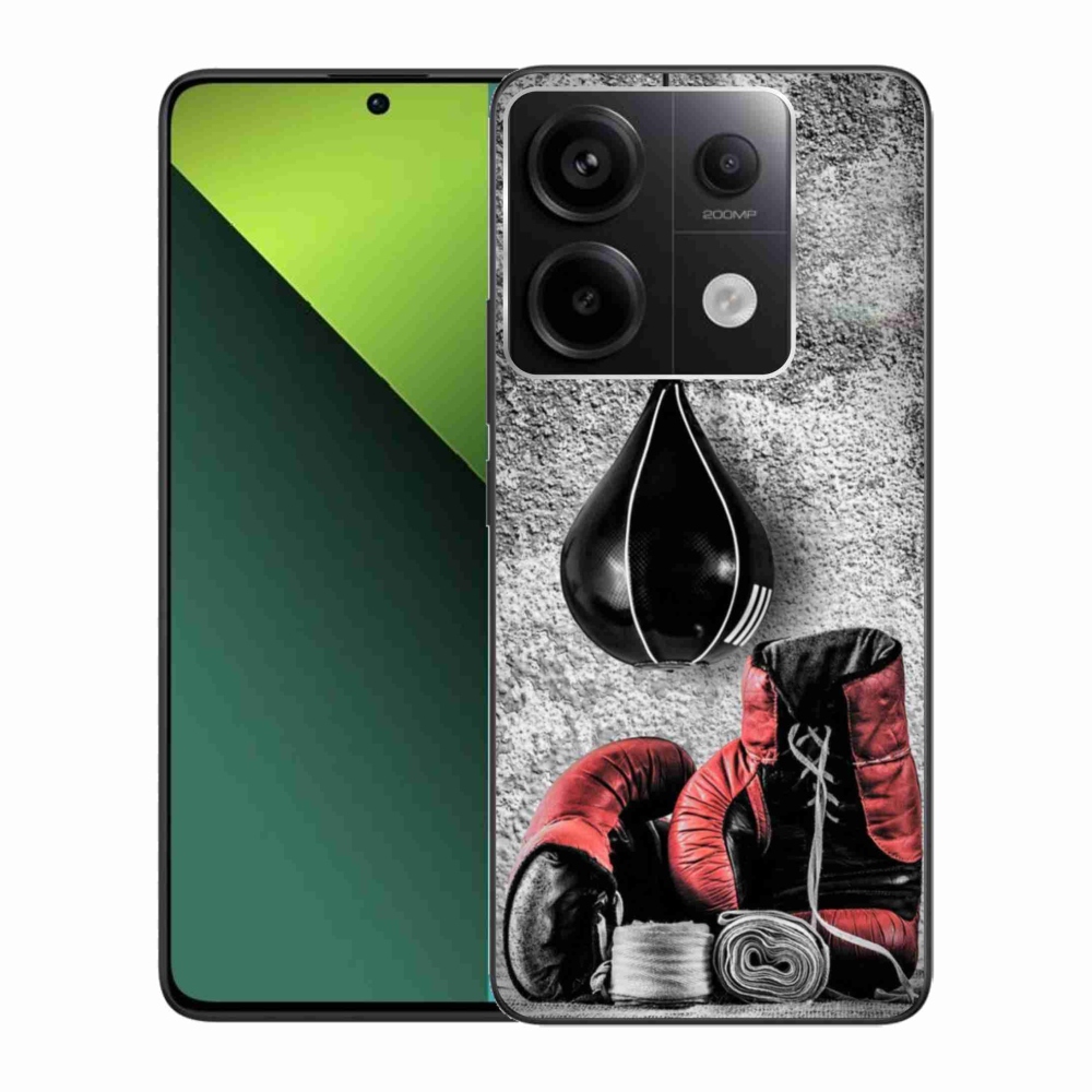 Gelový kryt mmCase na Xiaomi Redmi Note 13 Pro 5G/Poco X6 5G - boxovací pytel a rukavice