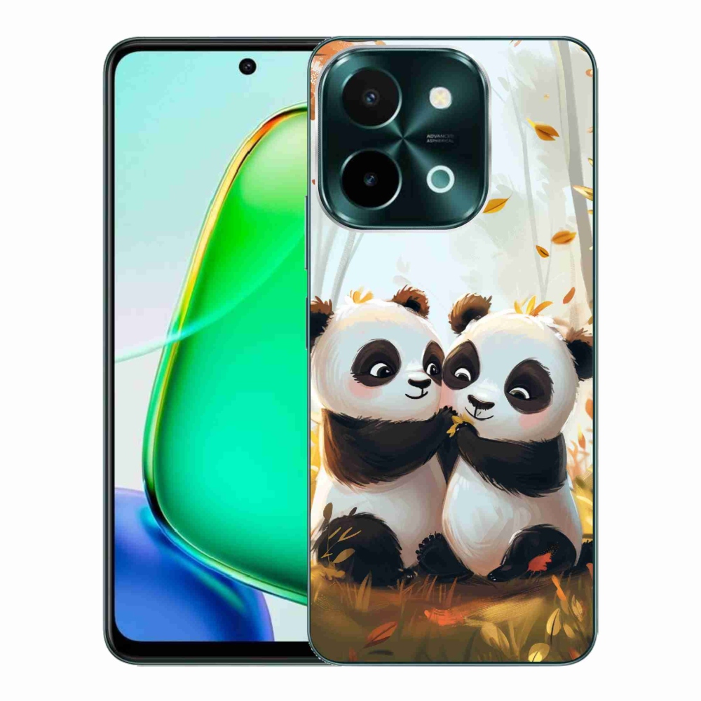 Gelový kryt mmCase na Vivo Y28 - pandy
