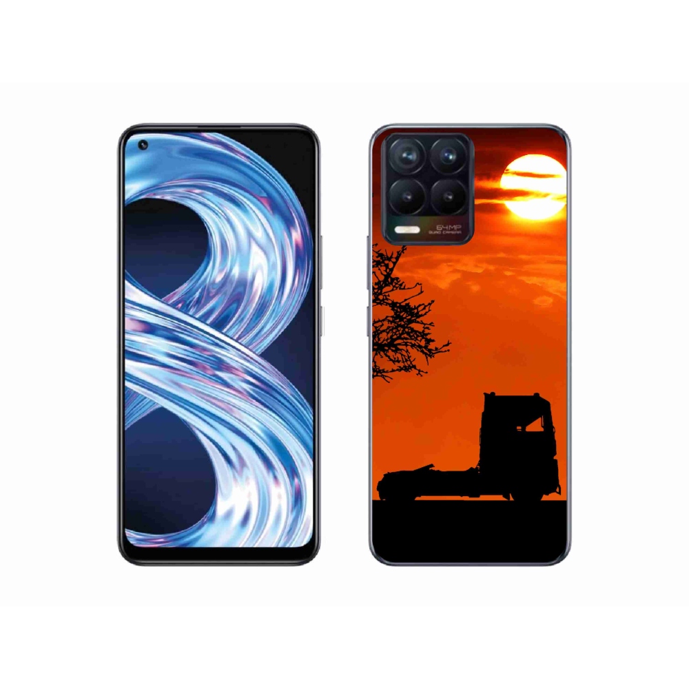 Gelový kryt mmCase na Realme 8 Pro - kamion 3