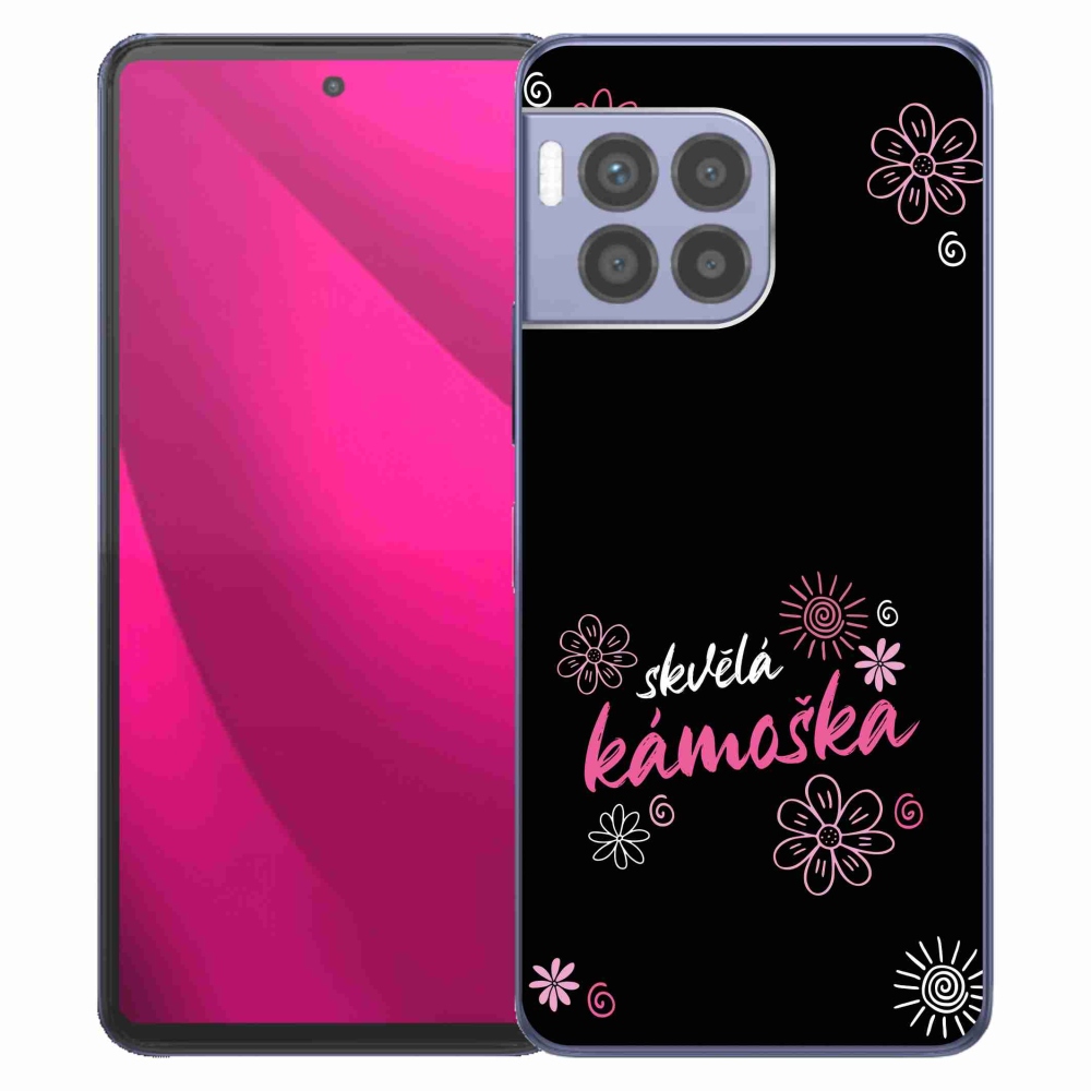 Gelový kryt mmCase na T-Mobile T Phone 2 Pro - skvělá kámoška černé pozadí