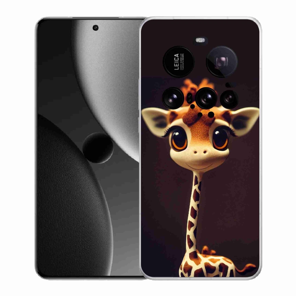 Gelový kryt mmCase na Xiaomi 15 Ultra - malá žirafa