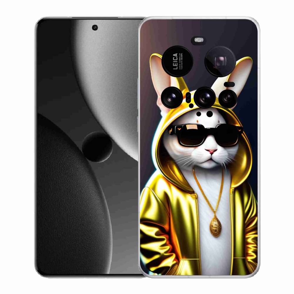 Gelový kryt mmCase na Xiaomi 15 Ultra - kočka boss