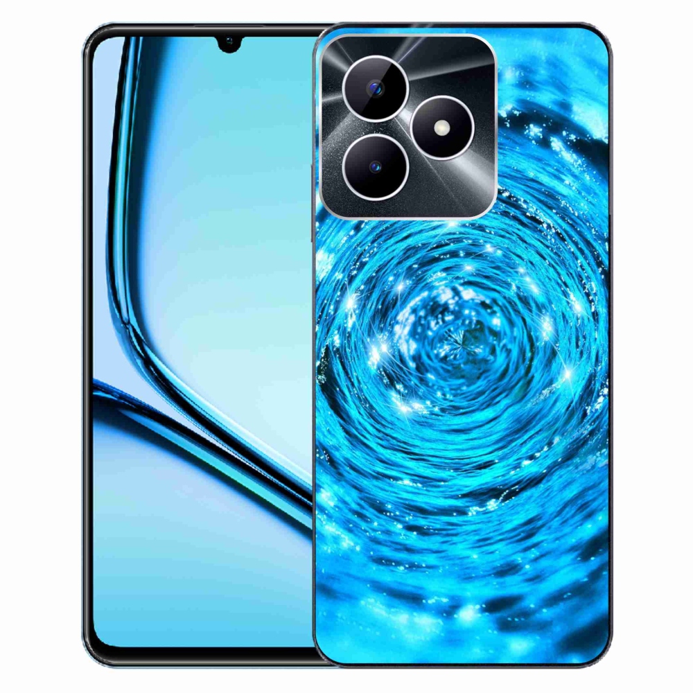 Gelový kryt mmCase na Realme Note 50 - vodní vír