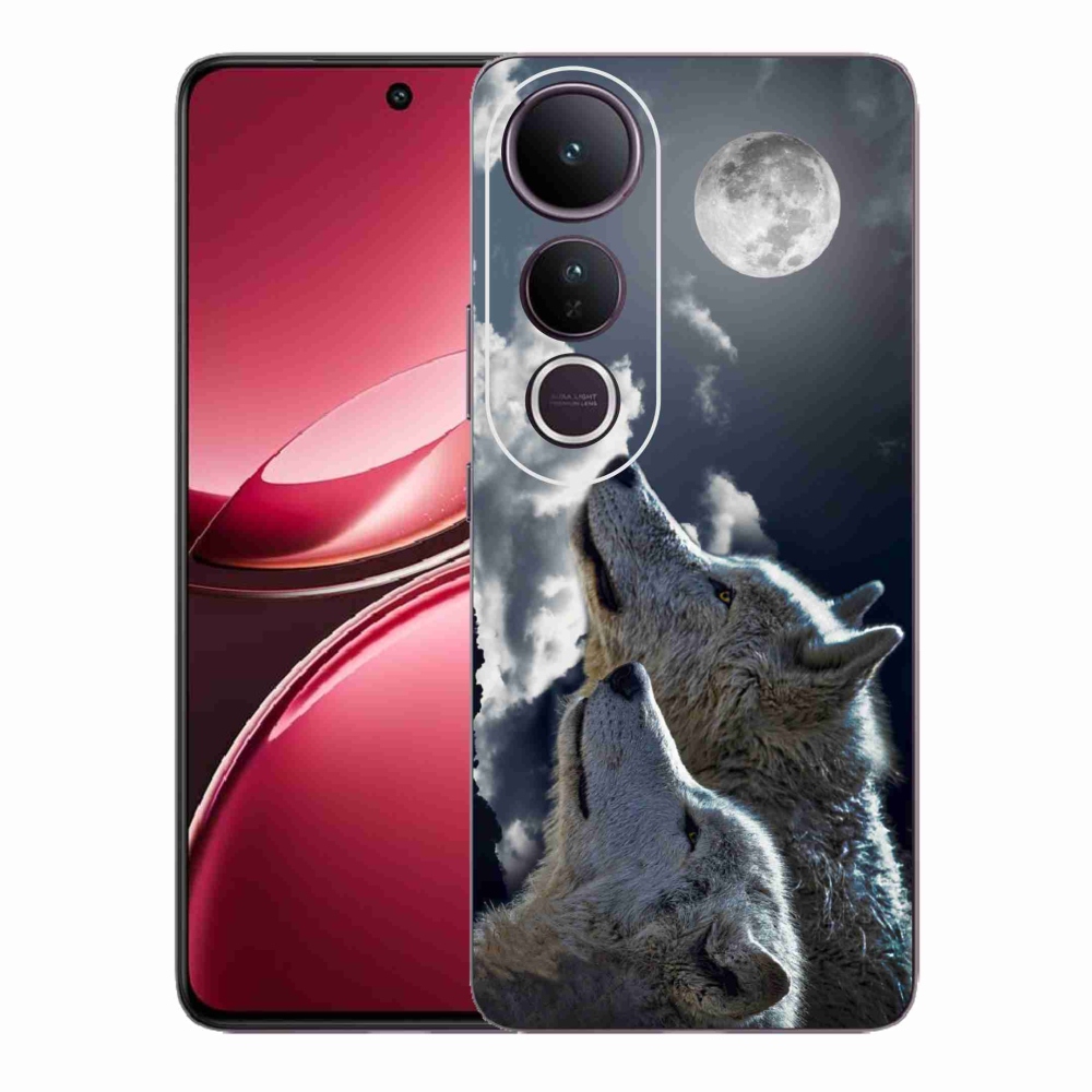 Gelový kryt mmCase na Vivo V50 Lite 4G/5G - vlci