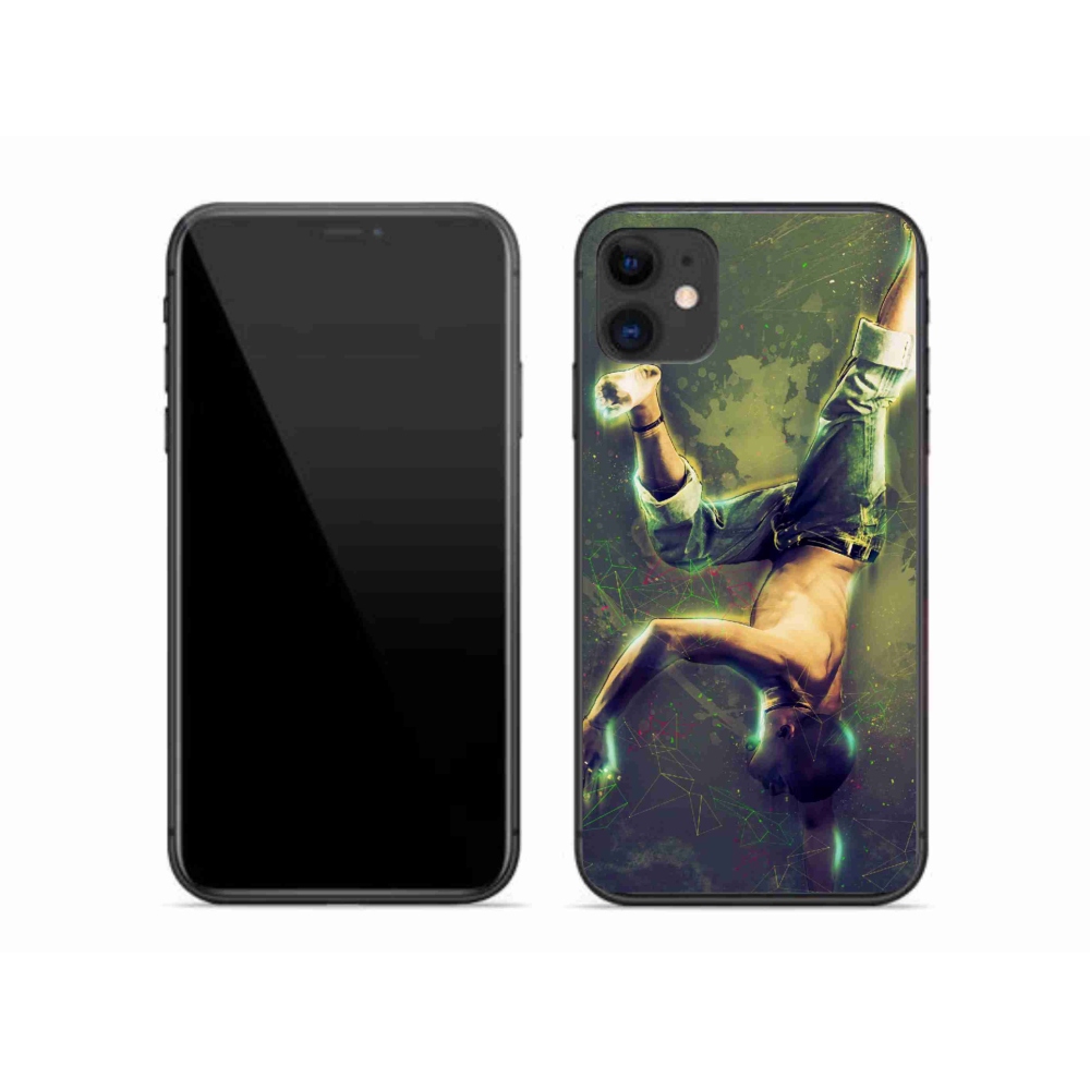 Gelový kryt mmCase na iPhone 11 - breakdance