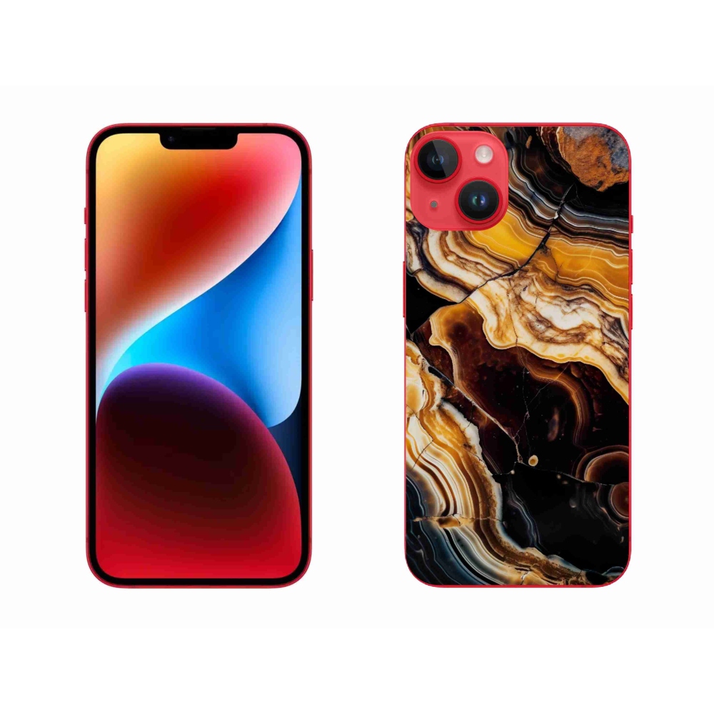 Gelový kryt mmCase na iPhone 14 Plus - abstraktní motiv 26