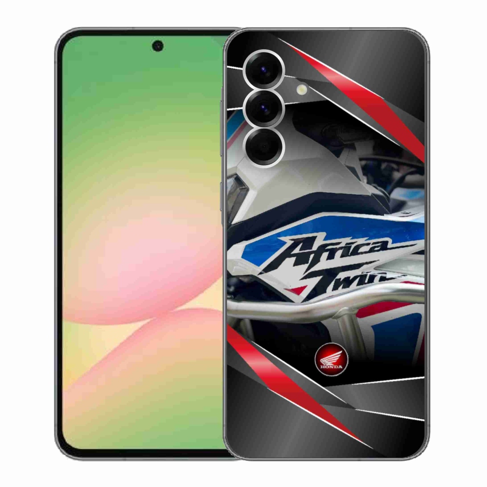 Gelový kryt mmCase na Samsung Galaxy A56 5G - motorka honda