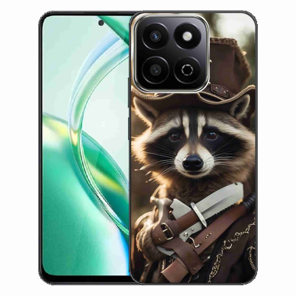 Gelový kryt mmCase na Honor 200 Smart 5G - mýval v uniformě
