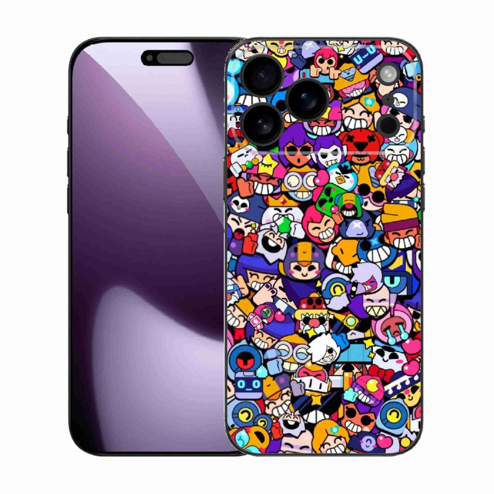 Gelový kryt mmCase na iPhone 17 Pro Max - brawl stars 2
