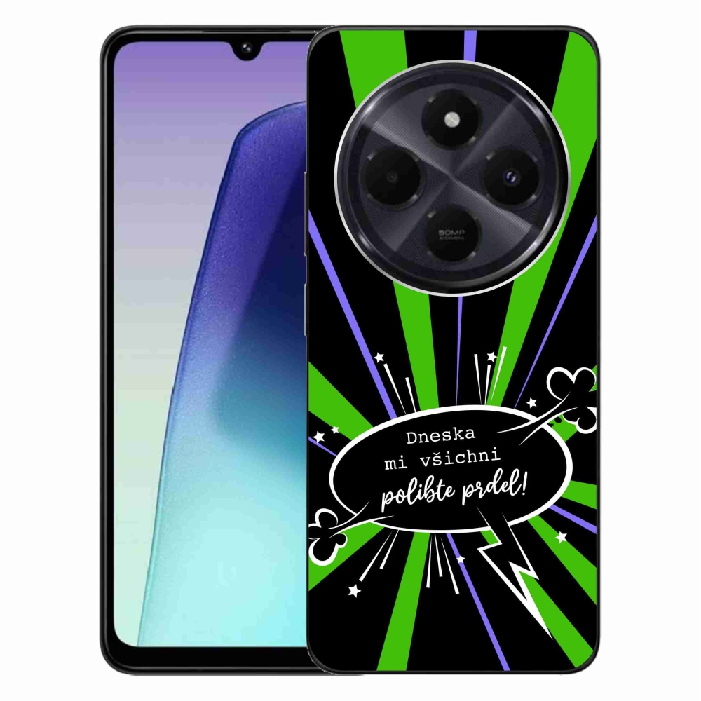 Gelový kryt mmCase na Xiaomi Redmi 14C/Poco C75 - vtipný text 15 černé pozadí