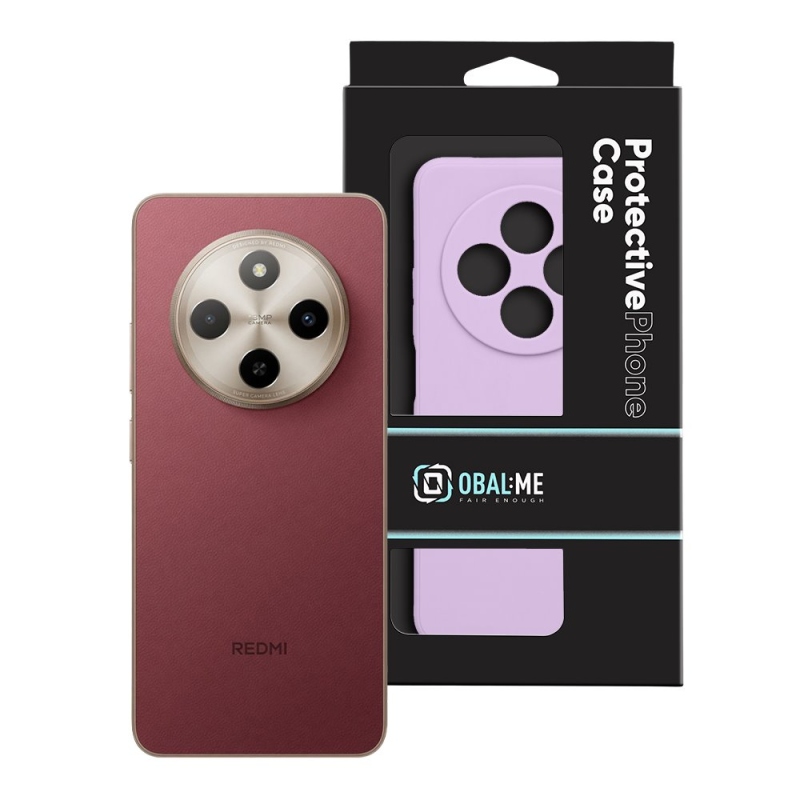 OBAL:ME Matte TPU Kryt pro Xiaomi Redmi 17C 4G Purple