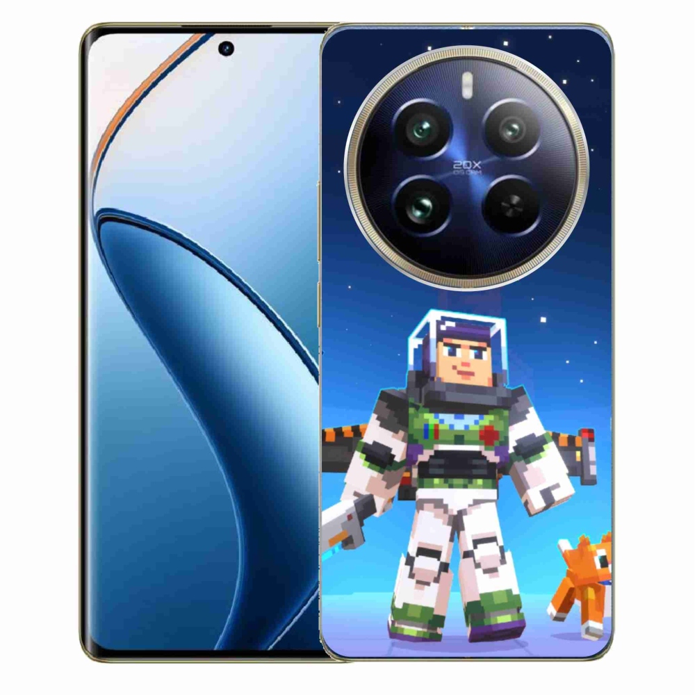 Gelový kryt mmCase na Realme 12 Pro 5G/12 Pro+ 5G - minecraft 2