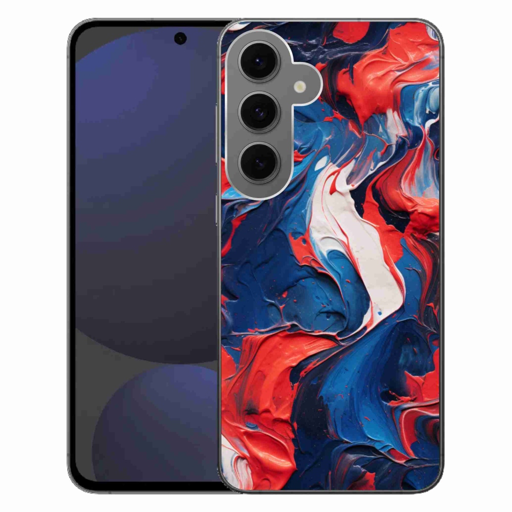Gelový kryt mmCase na Samsung Galaxy S24 FE - abstraktní motiv 7