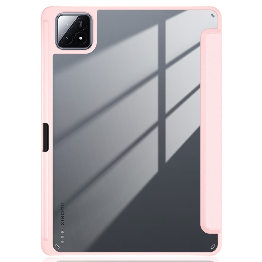 Case chytré zavírací pouzdro na tablet Xiaomi Pad 6S Pro - růžové