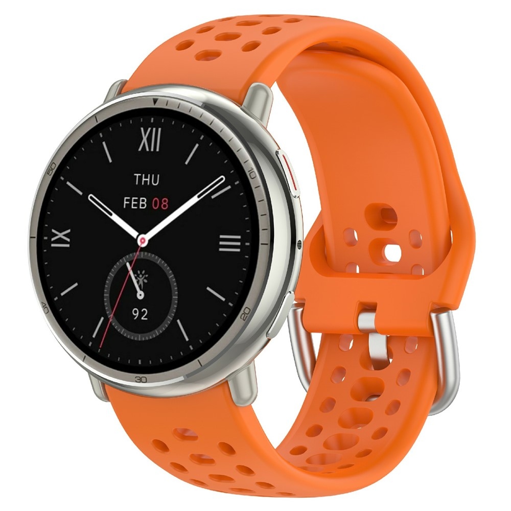 Place silikonový řemínek na Amazfit Active 2 Square - oranžový