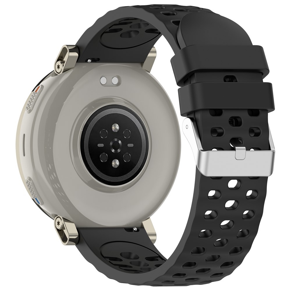 Place silikonový řemínek na Amazfit Active 3 Premium/Active 2 - černý