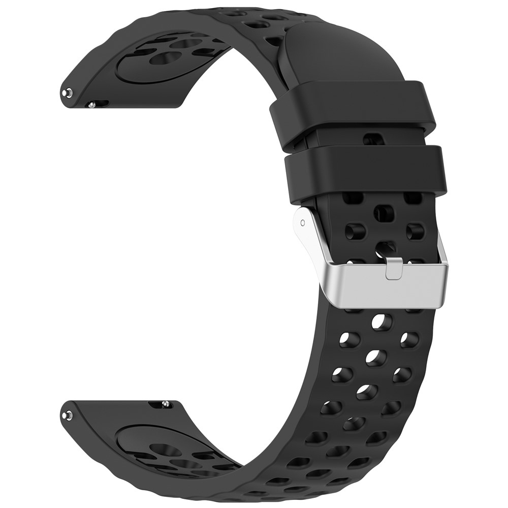 Place silikonový řemínek na Amazfit Active 3 Premium/Active 2 - černý