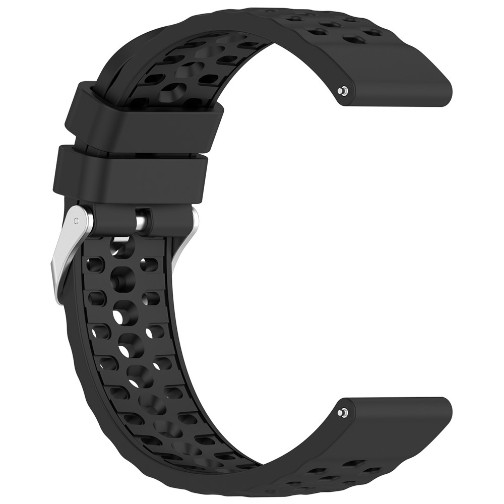 Place silikonový řemínek na Amazfit Active 3 Premium/Active 2 - černý