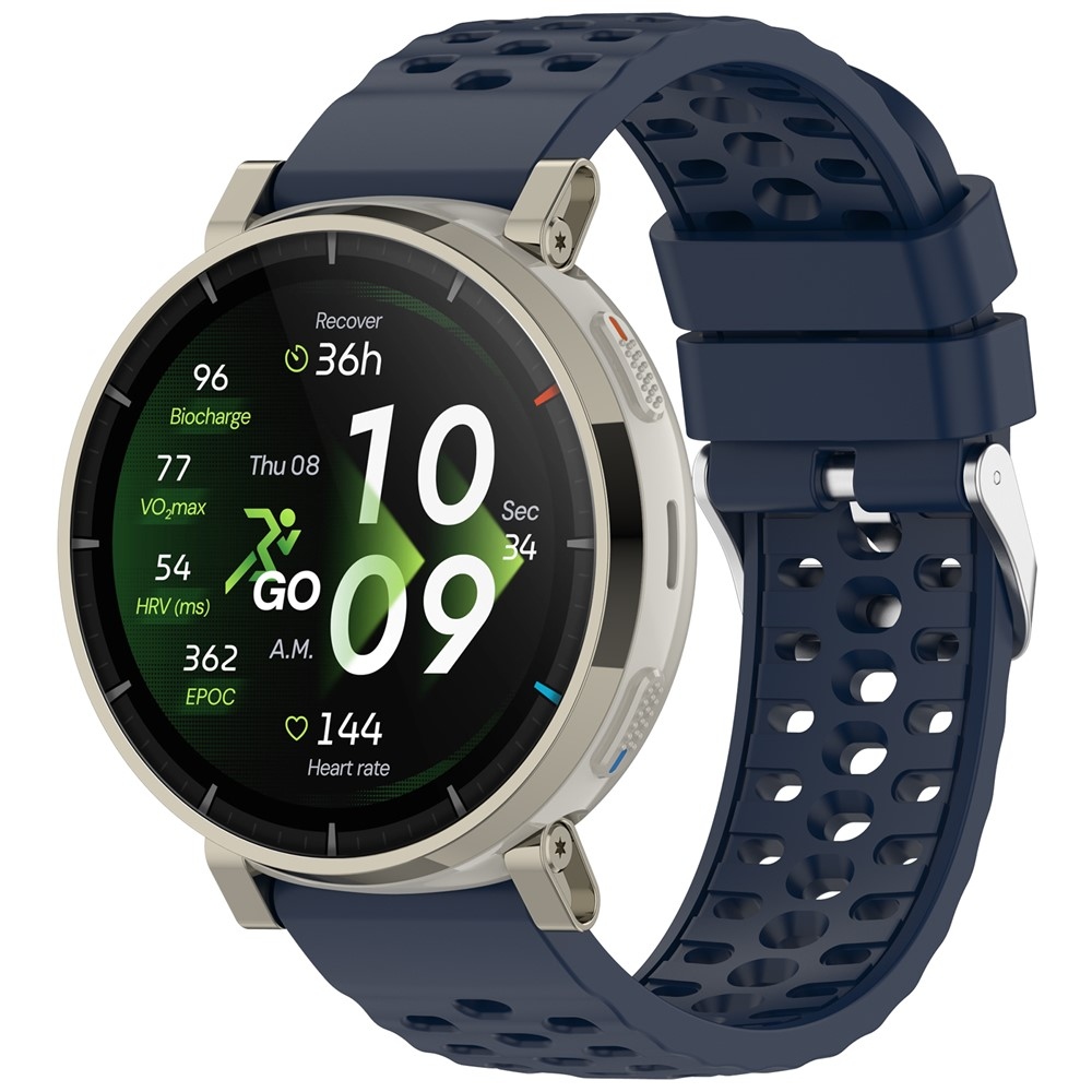 Place silikonový řemínek na Amazfit Active 3 Premium/Active 2 - modrý