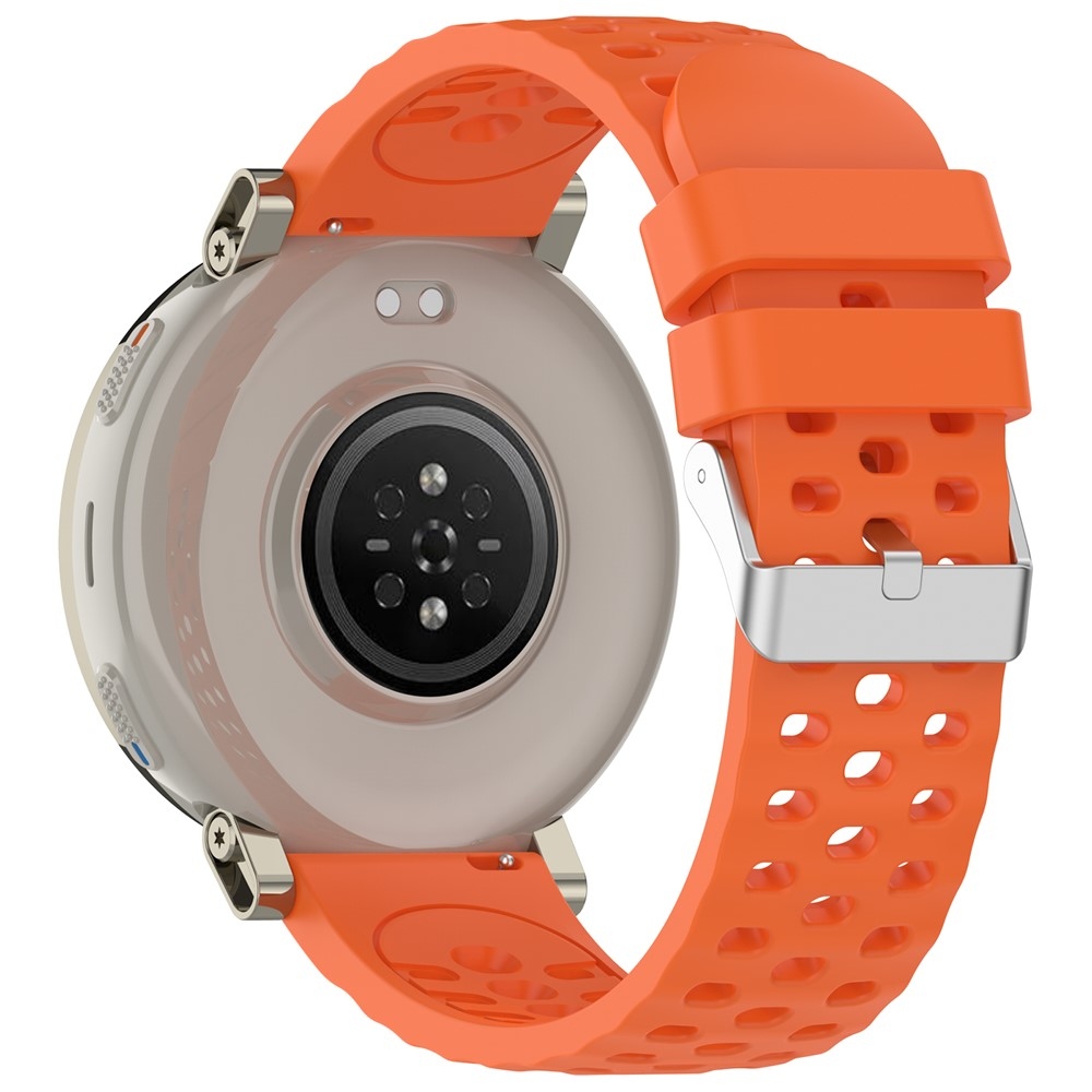Place silikonový řemínek na Amazfit Active 3 Premium/Active 2 - oranžový