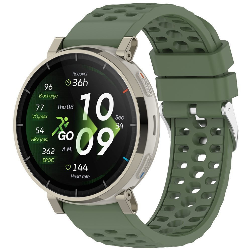 Place silikonový řemínek na Amazfit Active 3 Premium/Active 2 - zelený