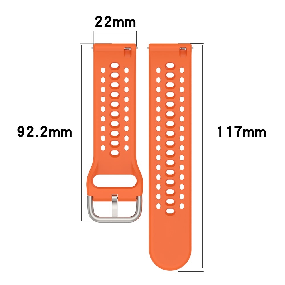 Place silikonový řemínek na Amazfit Bip 6 - oranžový