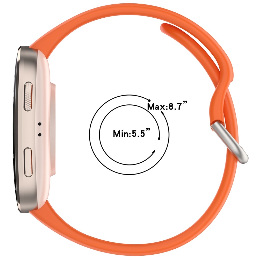 Place silikonový řemínek na Amazfit Bip 6 - oranžový