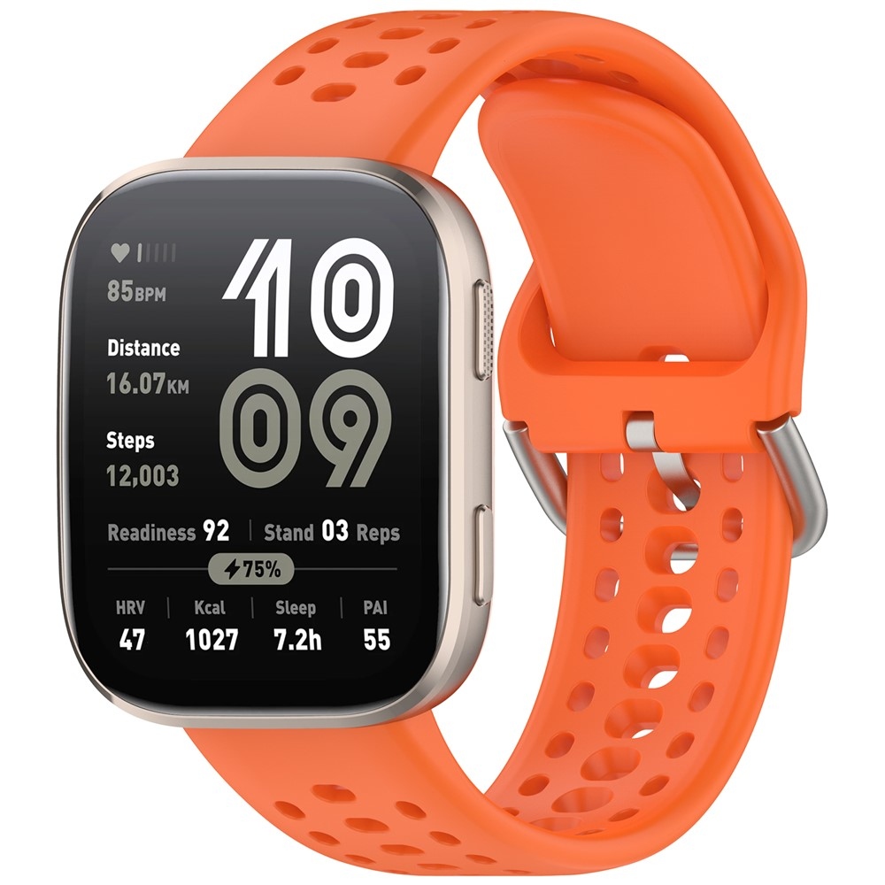 Place silikonový řemínek na Amazfit Bip 6 - oranžový