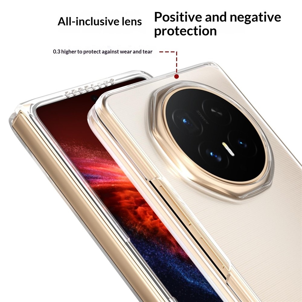 Plastový kryt na mobil Honor Magic V6 - průhledný
