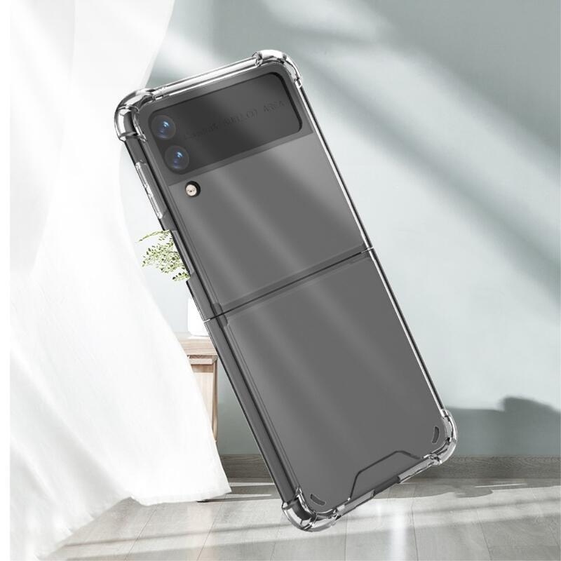 Plastový obal s vyztuženými gelovými rohy na mobil Samsung Galaxy Z Flip4 5G