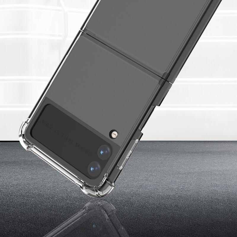 Plastový obal s vyztuženými gelovými rohy na mobil Samsung Galaxy Z Flip4 5G