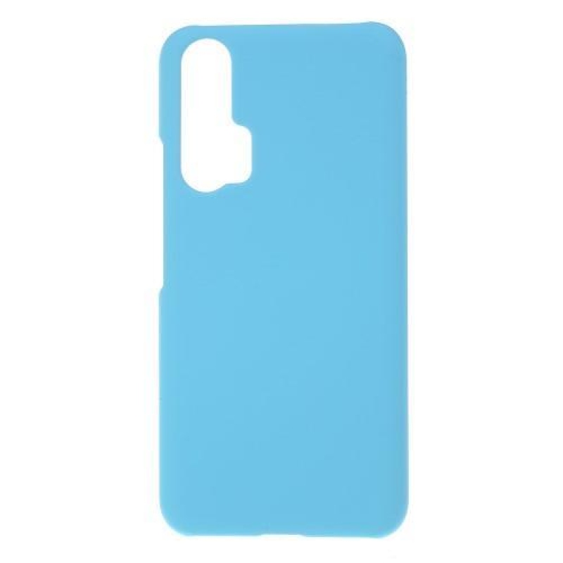 Plastový pogumovaný obal na mobil Honor 20 Pro - světlemodrý