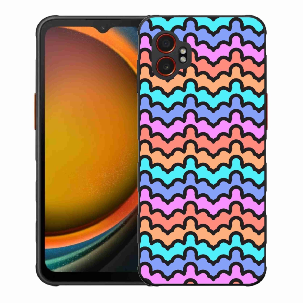 Gelový kryt mmCase na Samsung Galaxy Xcover 7 Pro - abstraktní motiv 30