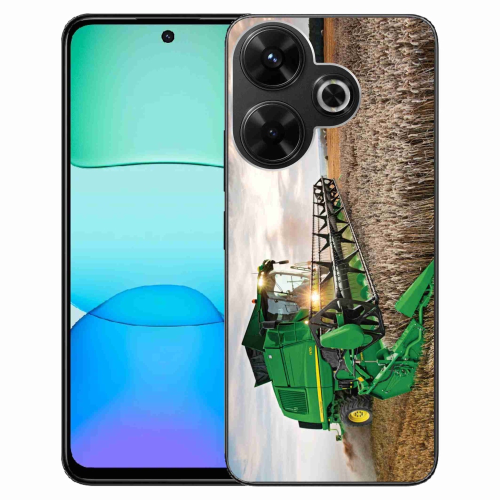Gelový kryt mmCase na Xiaomi Redmi 13 4G/Poco M6 4G - kombajn